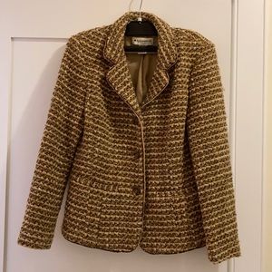 Tweed wool jacket